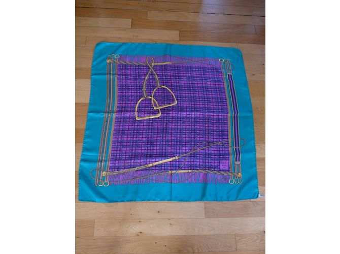 Foulard in seta Weill 90x90 cm Multicolore - vista 3