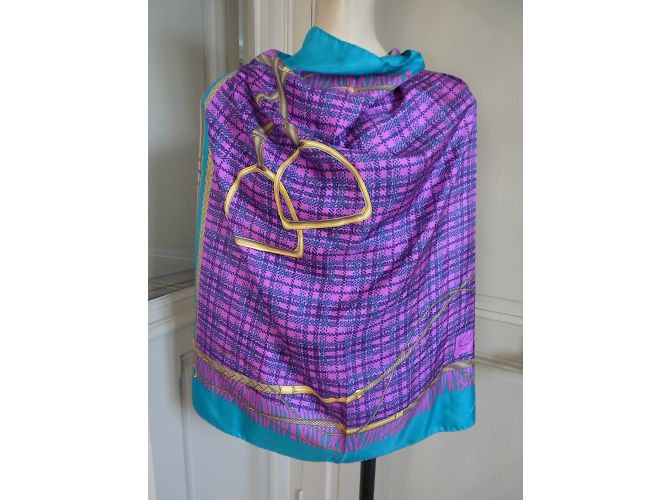 Foulard in seta Weill 90x90 cm Multicolore - vista 5