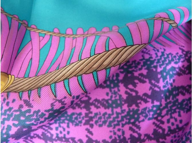 Foulard in seta Weill 90x90 cm Multicolore - vista 6