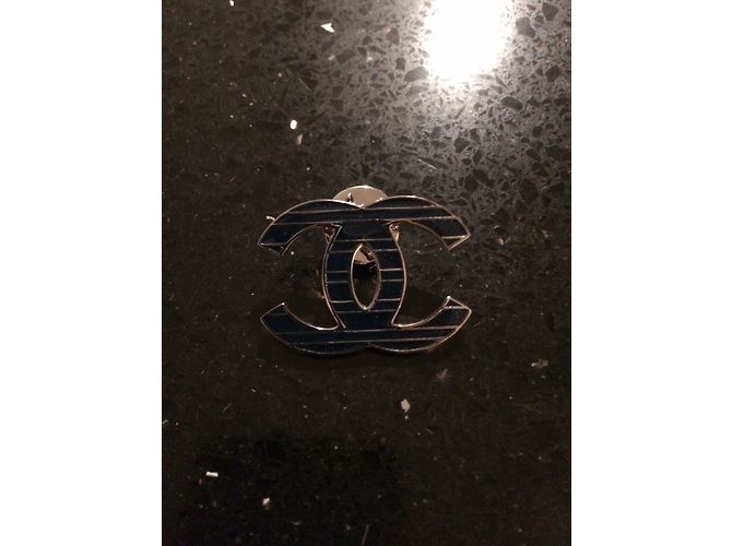 Chanel Pins & Broschen Marineblau - Ansicht 6