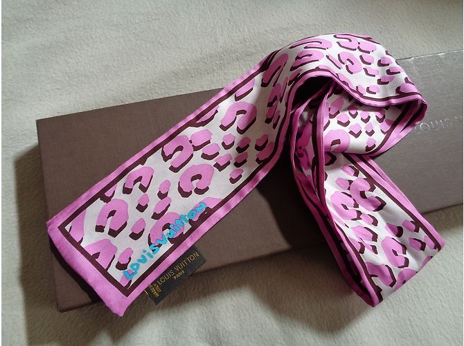 Louis Vuitton Lenços Rosa - vista 2
