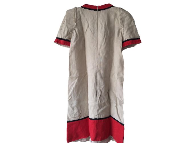 Sonia Rykiel Leinenkleid - Ansicht 2
