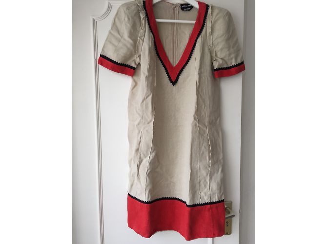 Sonia Rykiel Leinenkleid - Ansicht 3