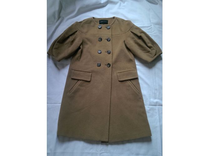 Abrigo de Bcbg Max Azria de lana y cachemira Camel XS Caramelo - vista 3