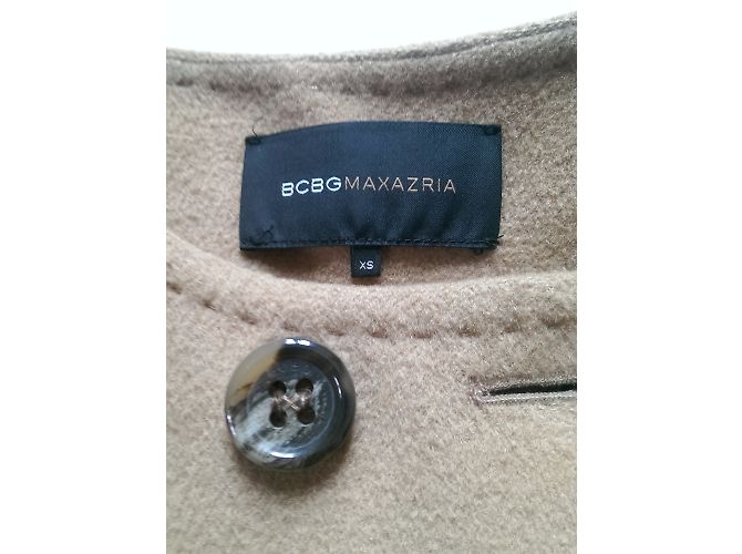 Abrigo de Bcbg Max Azria de lana y cachemira Camel XS Caramelo - vista 7