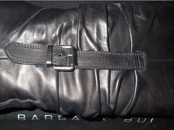 Botas Barbara Bui de cuero negro con tacón alto - vista 10