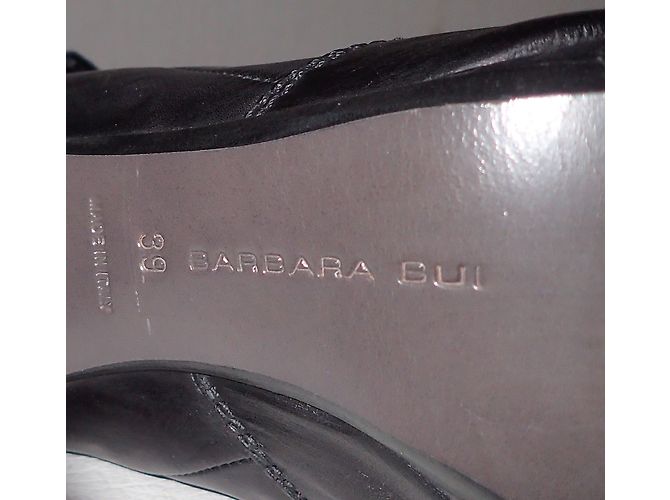Botas Barbara Bui de cuero negro con tacón alto - vista 16