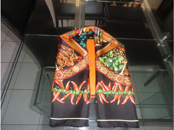 Hermès "Au pays des épices" Nero - vista 4