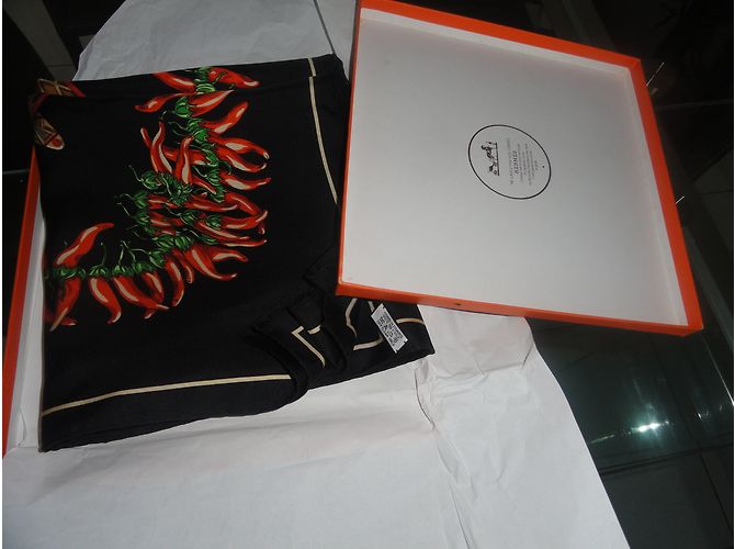 Hermès "Au pays des épices" Nero - vista 9