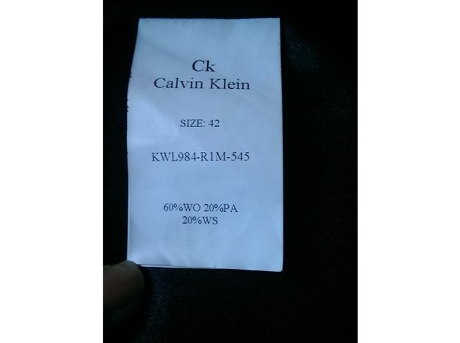 Abrigo de lana Calvin Klein Coral - vista 10