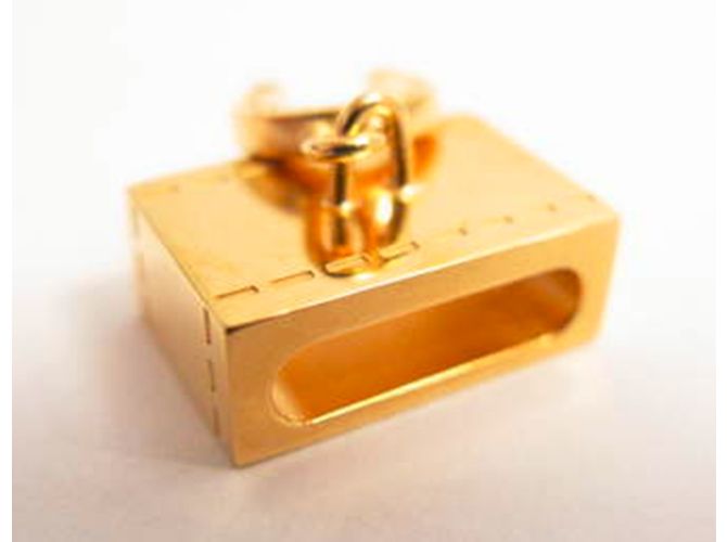 Hermès Anel de Twilly Dourado - vista 10