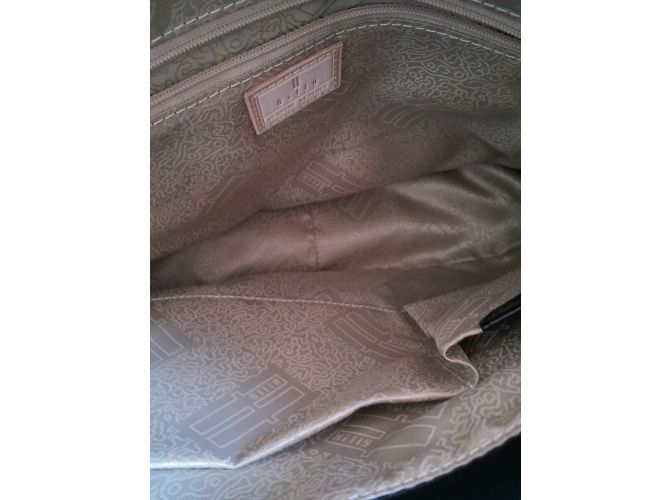 Autre Marque Borsa a mano Hilly in pelle nera Nero - vista 10