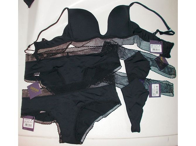 Conjunto de lencería Andres Sarda SMART Sujetador Push Up Negro - vista 11