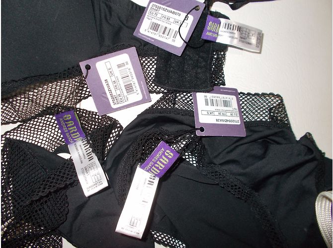 Conjunto de lencería Andres Sarda SMART Sujetador Push Up Negro - vista 12