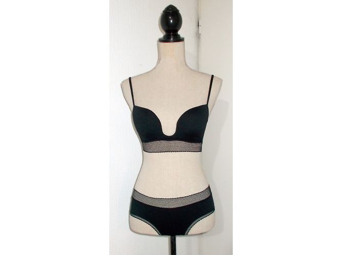 Conjunto de lencería Andres Sarda SMART Sujetador Push Up Negro - vista 7