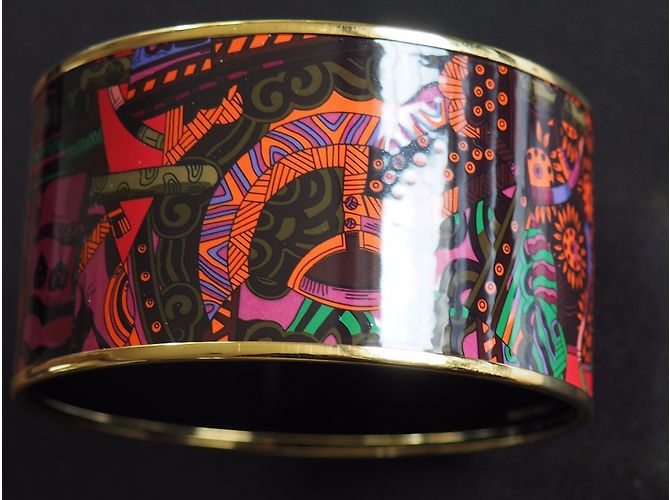 Hermès Pulseira Multicor - vista 5