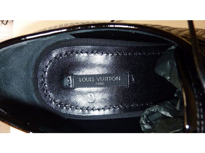 Louis Vuitton Schnürschuhe Schwarz - Ansicht 3