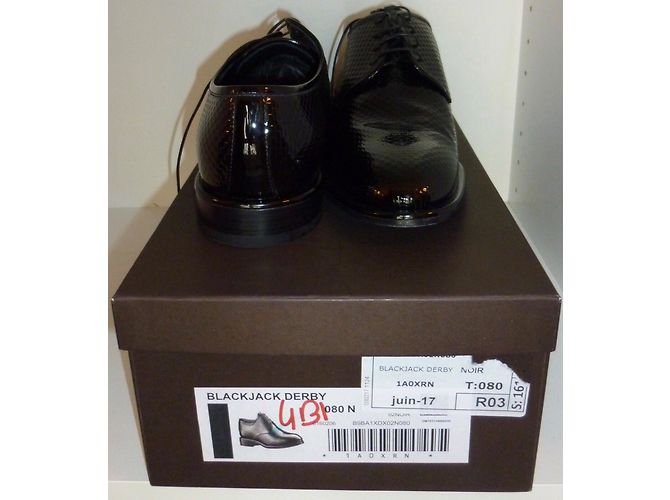 Louis Vuitton Schnürschuhe Schwarz - Ansicht 5