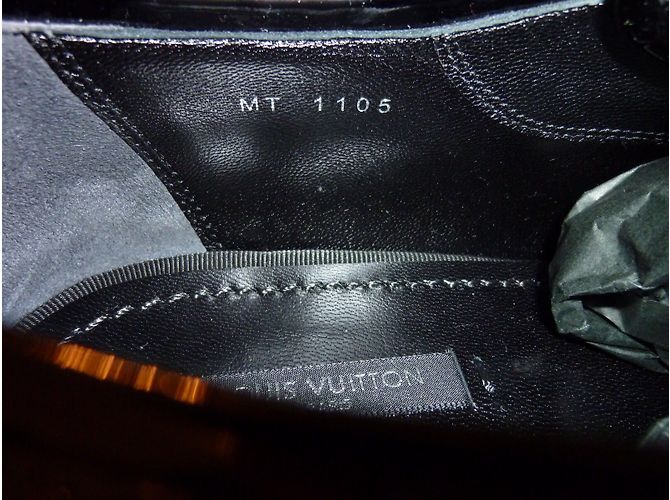 Louis Vuitton Schnürschuhe Schwarz - Ansicht 6