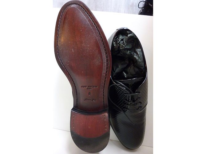 Louis Vuitton Schnürschuhe Schwarz - Ansicht 8