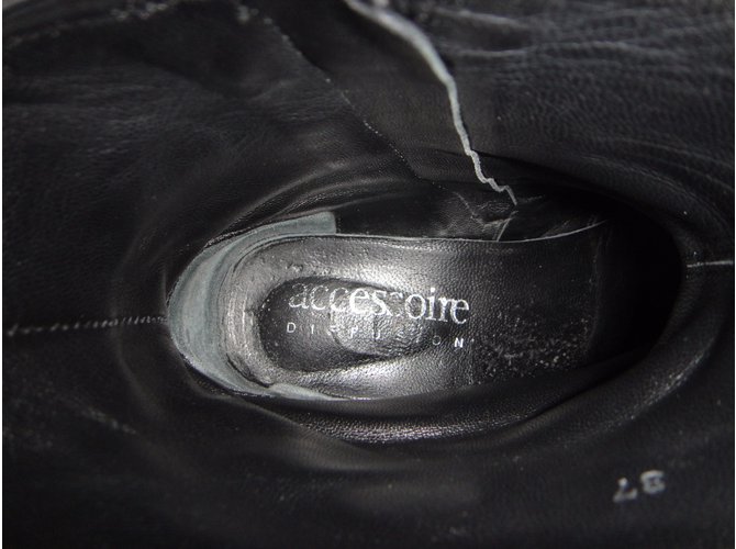Autre Marque Accessoire Diffusion-Stiefeletten Schwarz - Ansicht 3
