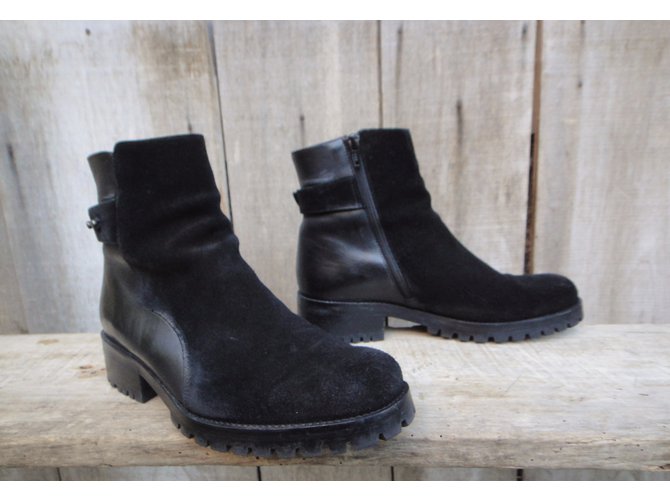 Autre Marque Accessoire Diffusion-Stiefeletten Schwarz - Ansicht 5