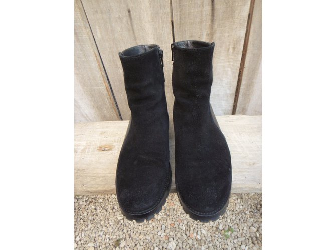 Autre Marque Accessoire Diffusion-Stiefeletten Schwarz - Ansicht 6