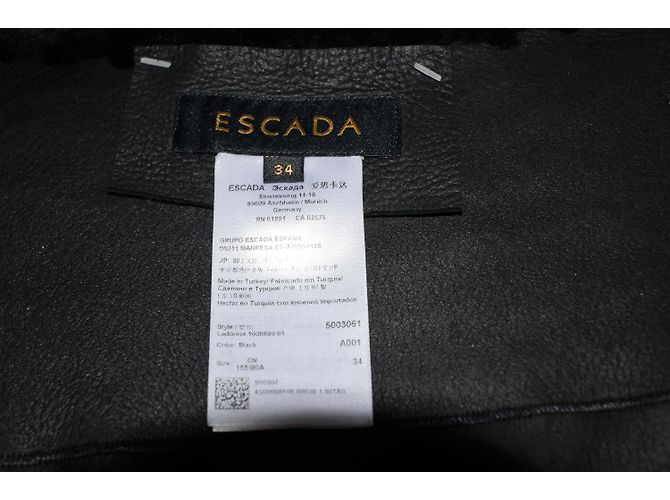 Escada Abrigo de piel de oveja - vista 10