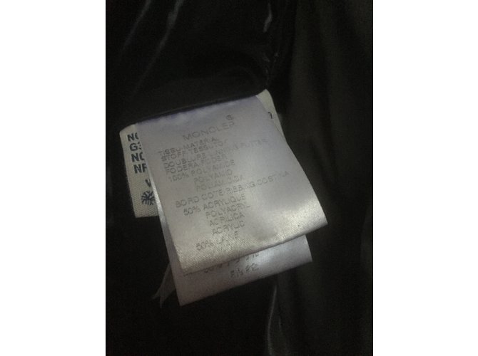 Chaqueta Moncler Gris de Algodón Talla 2 - vista 3