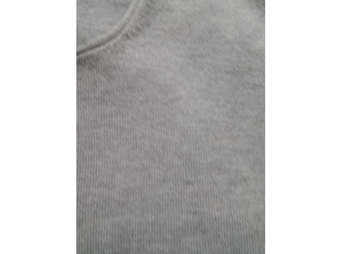 Maglione Eric Bompard in cashmere e seta blu crema Crudo - vista 5