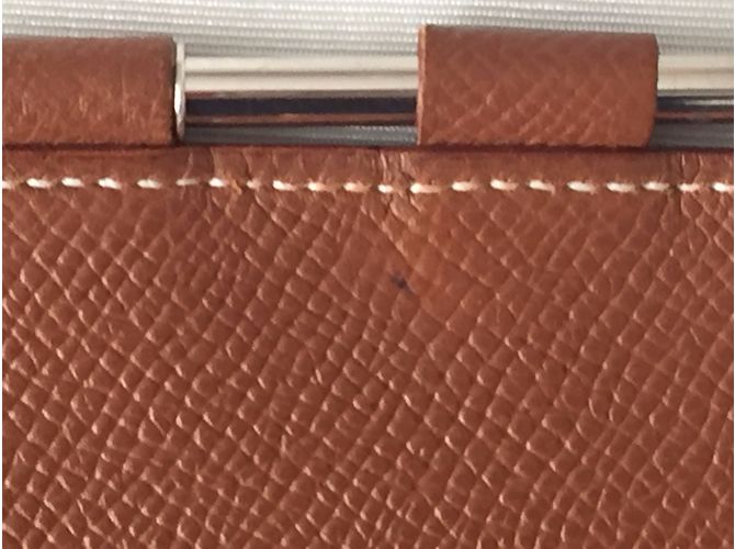 Hermès Agenda cubierta PM Caramelo - vista 7