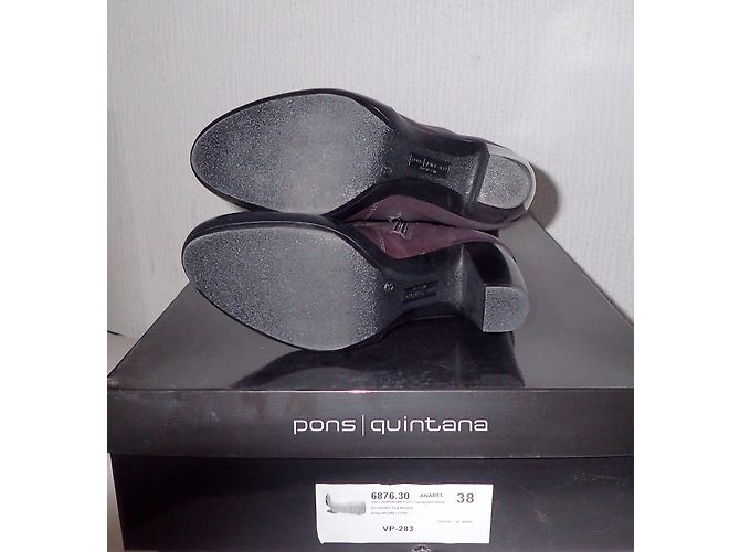 Autre Marque Botas Pons Quintana ANABEL Ciruela - vista 10