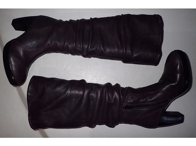 Autre Marque Botas Pons Quintana ANABEL Ciruela - vista 6