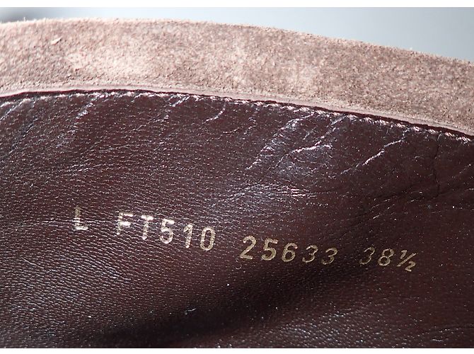 Botines Luciano Padovan de nubuck marrón Marrón claro - vista 16