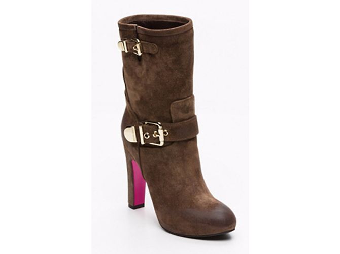 Botines Luciano Padovan de nubuck marrón Marrón claro - vista 2