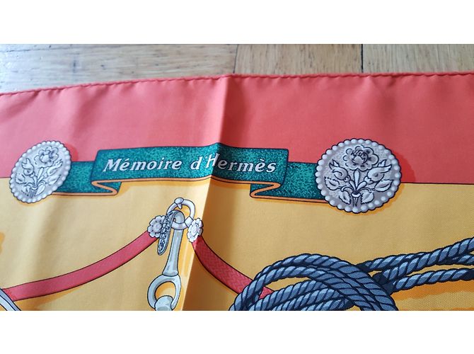 Hermès Mémoire Seidentuch 90x90 cm Mehrfarben - Ansicht 3