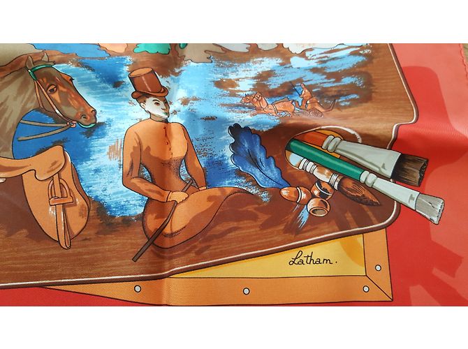Hermès Mémoire Seidentuch 90x90 cm Mehrfarben - Ansicht 4