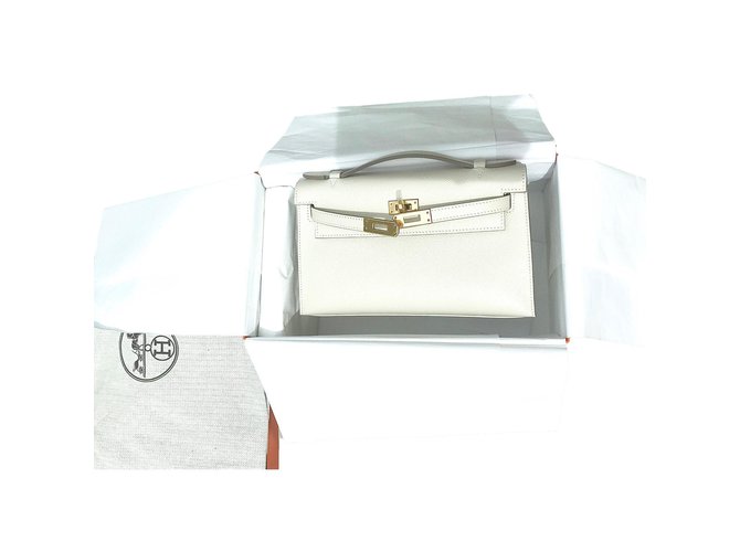 Hermès Kelly Mini Blanco - vista 2