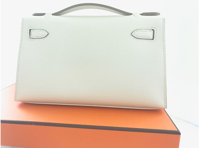 Hermès Kelly Mini Blanco - vista 5
