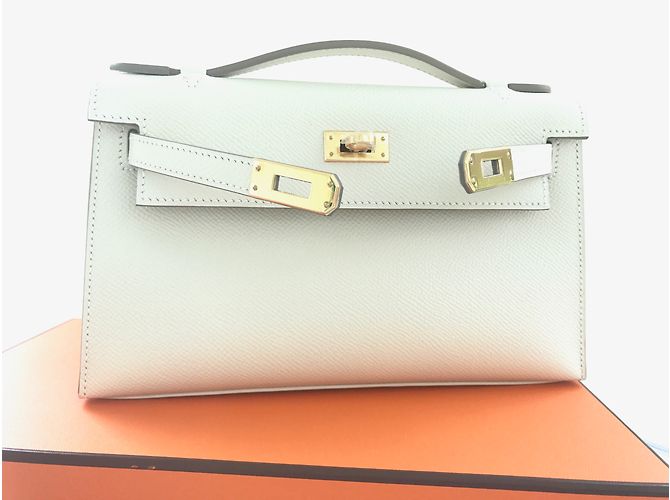 Hermès Kelly Mini Blanco - vista 8