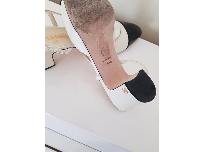 Chanel sandalo Beige - vista 10