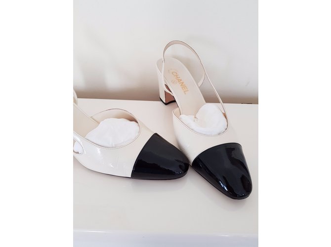 Chanel sandalo Beige - vista 4
