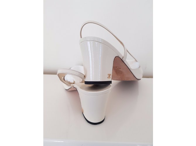 Chanel sandalo Beige - vista 7