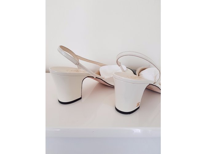 Chanel sandalo Beige - vista 8