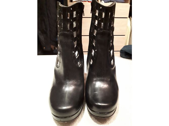 Stivaletti Free Lance in pelle nera Nero - vista 3