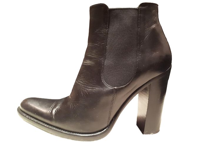 Stivaletti Free Lance in pelle nera Nero - vista 2