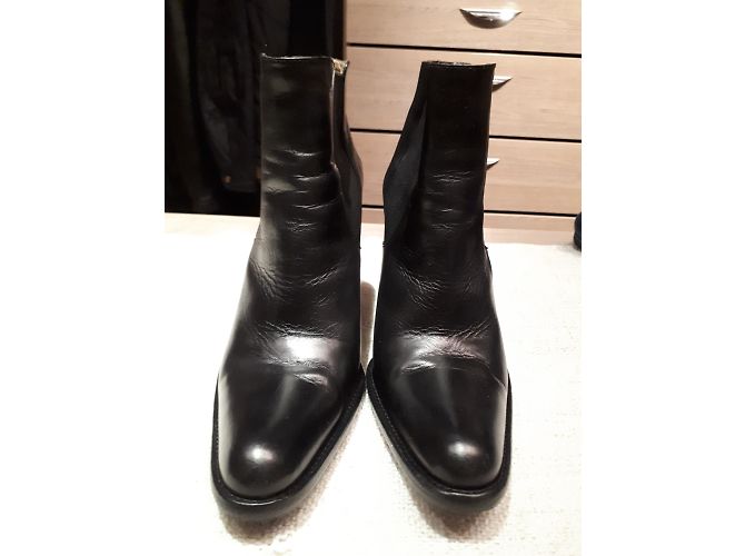 Stivaletti Free Lance in pelle nera Nero - vista 3