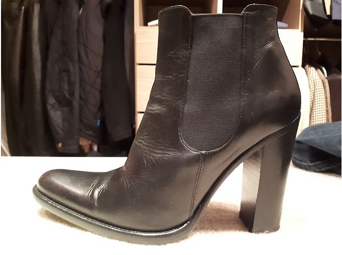 Stivaletti Free Lance in pelle nera Nero - vista 4