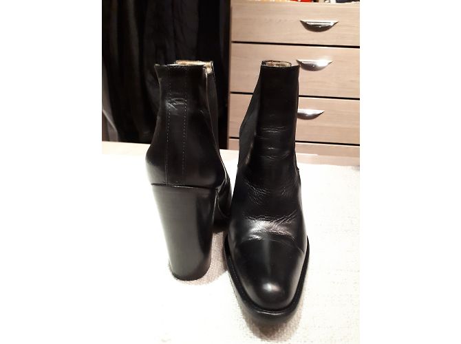 Stivaletti Free Lance in pelle nera Nero - vista 5