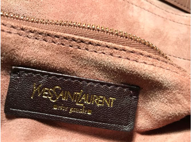 Yves Saint Laurent Muse Two Daim Marron Clair - vue 14
